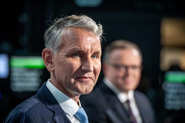 Höcke und Voigt TV-Duell