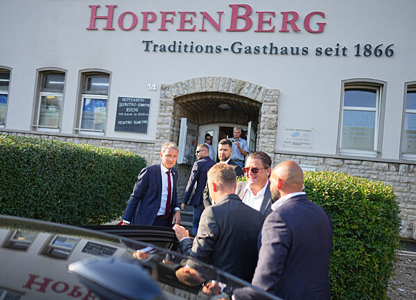 Landtagswahl in Thüringen - AfD-Wahlparty