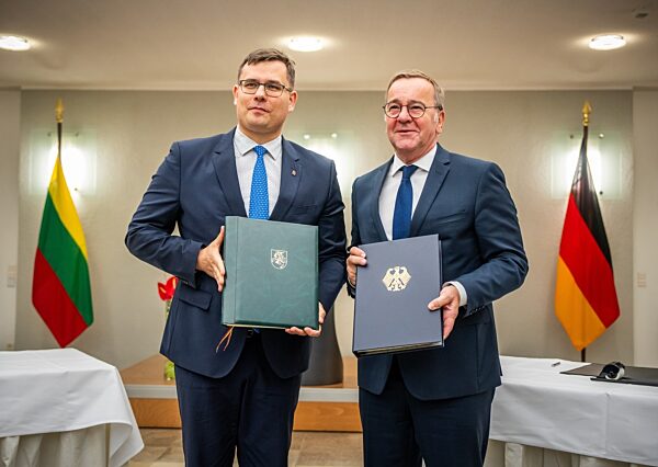 Regierungsabkommen zur Litauen-Brigade