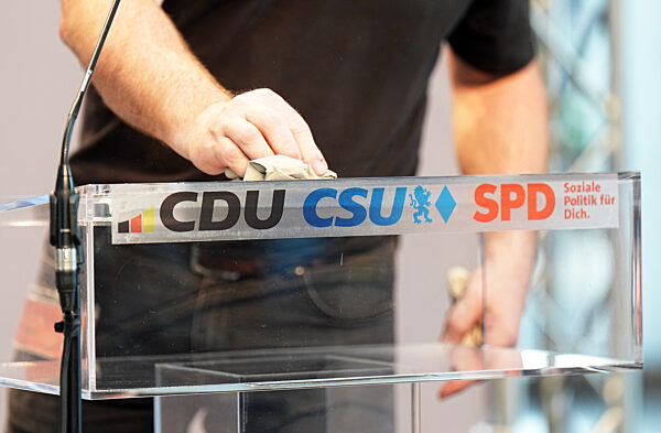 Koalitionsverhandlungen von Union und SPD abgeschlossen