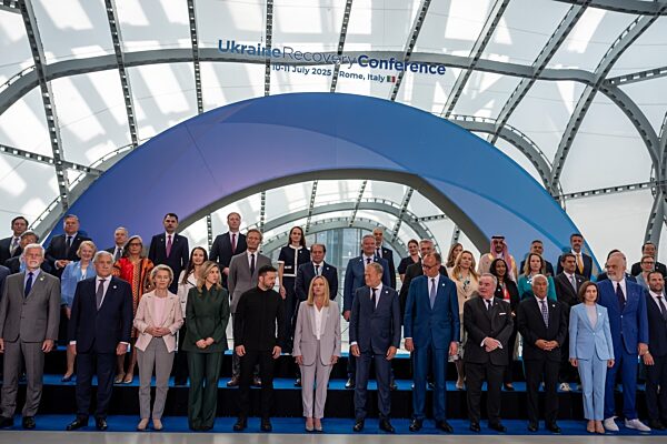 Wiederaufbaukonferenz für die Ukraine in Rom