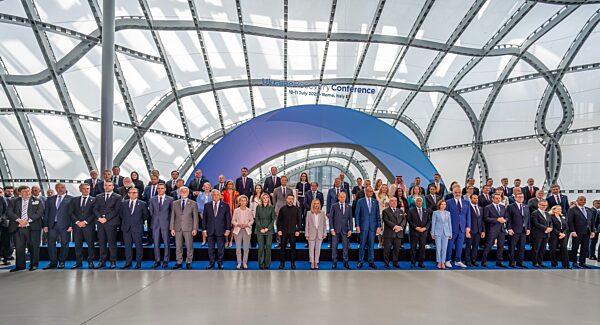 Wiederaufbaukonferenz für die Ukraine in Rom