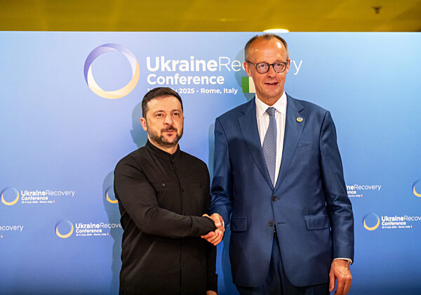 Wiederaufbaukonferenz für die Ukraine in Rom