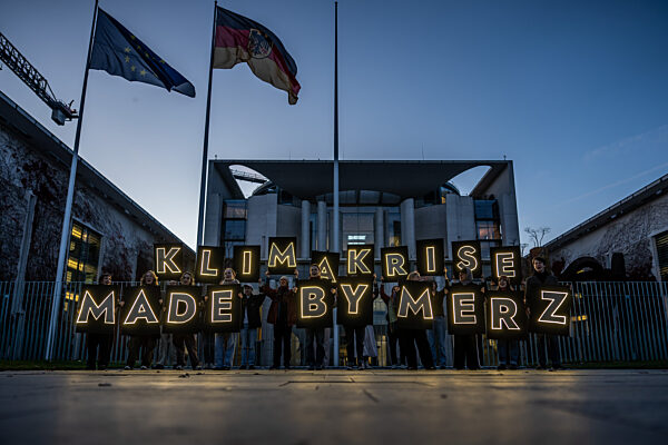 Protestaktion von Fridays for Future