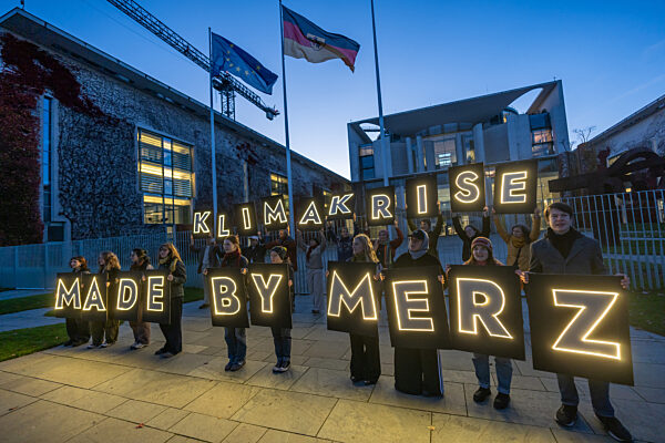 Protestaktion von Fridays for Future
