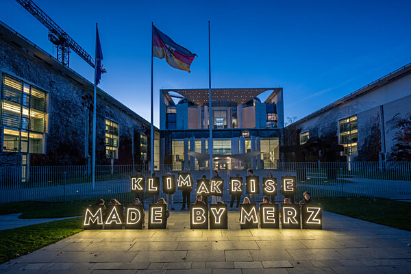 Protestaktion von Fridays for Future