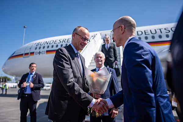 G20-Gipfel - Ankunft Merz