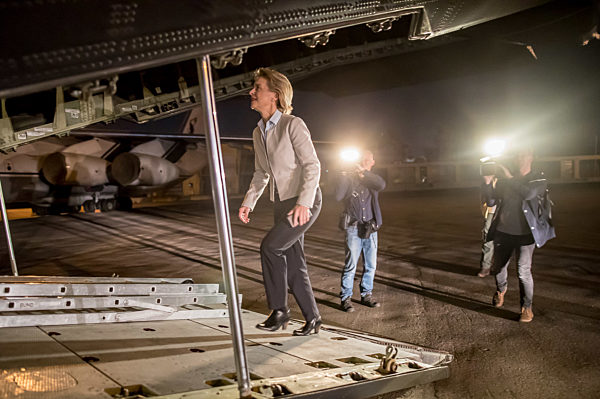 Verteidigungsministerin Ursula von der Leyen im Irak