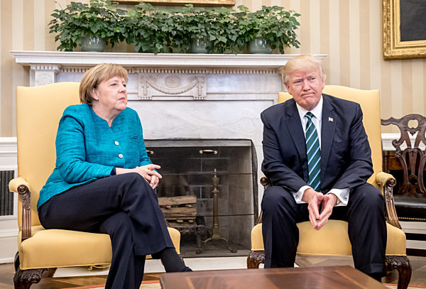 Merkel trifft Trump