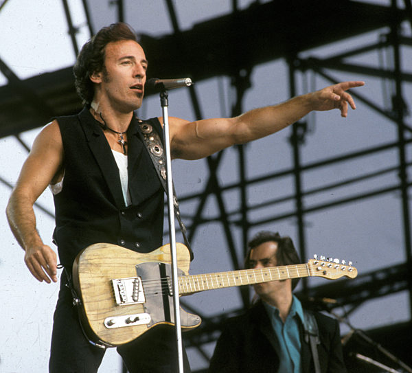 Der US-amerikanische Rockmusiker Bruce Springsteen tritt am 19.07...