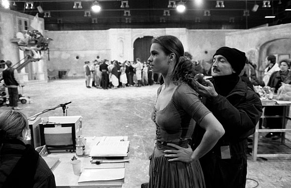 DDR - Filmdreh Carmen on Ice mit Katarina Witt in Ostberlin