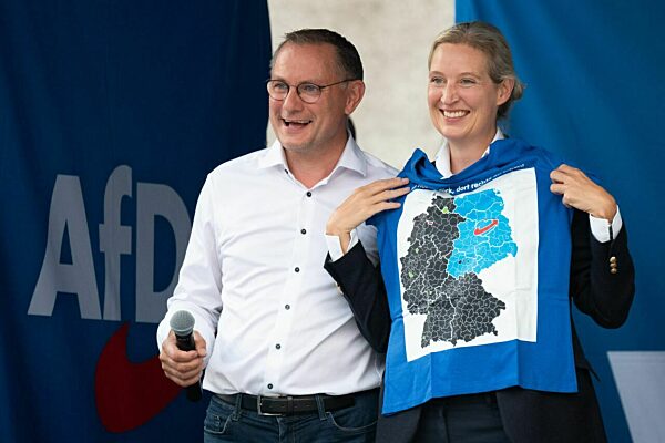 Wahlkampf AfD Sachsen