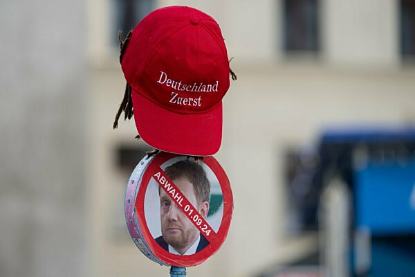 Wahlkampf AfD Sachsen