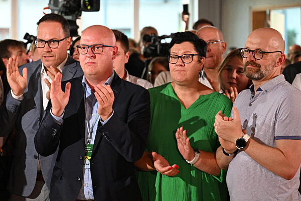 Landtagswahl in Sachsen - Wahlparty SPD