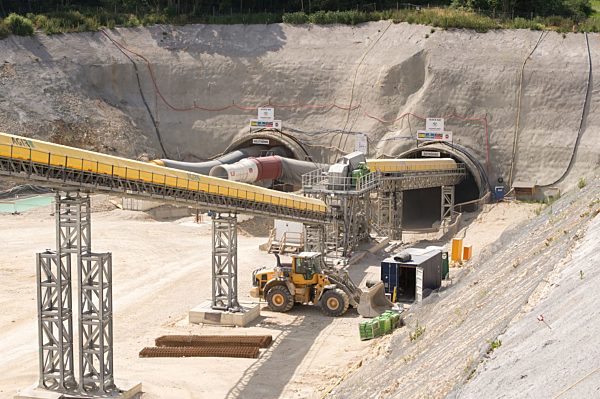 Baustelle Bahnstrecke Stuttgart-Ulm