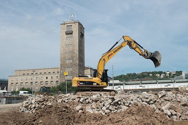 Baustelle Stuttgart 21
