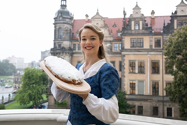 Vorstellung des 31. Dresdner Stollenmädchens