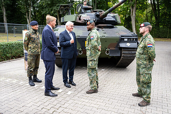Der niederländische König Willem-Alexander besucht Münster