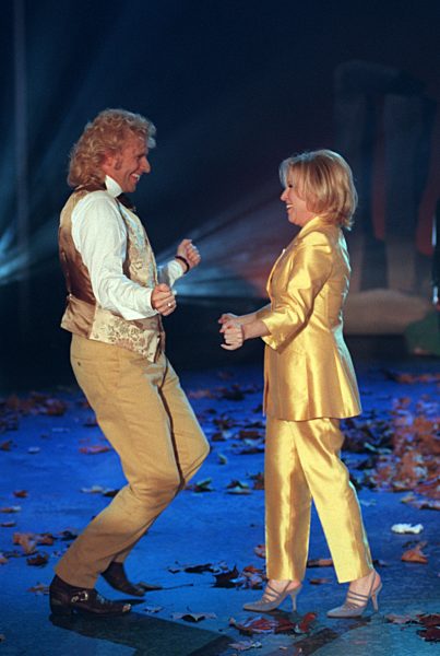 «Wetten, daß ...?»: Heino in Schwarz und Feldbusch im Bad