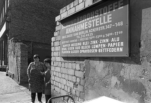 DDR - Altstoffhandel