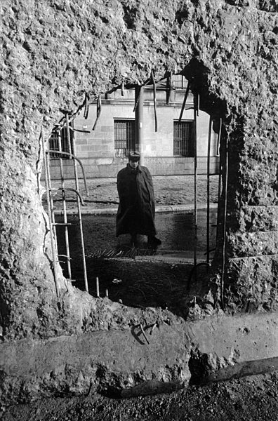 A hole in Berlin Wall