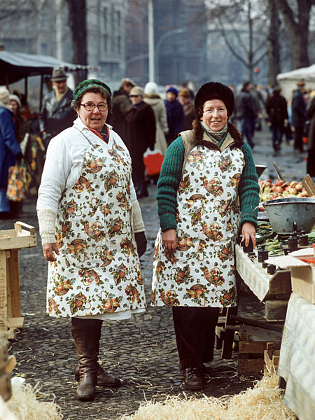 DDR -  Wochenmarkt Berlin-Pankow 1979