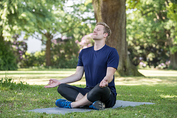 Im Park Sport machen