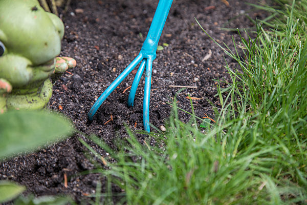 Gardening - loosening the soil
