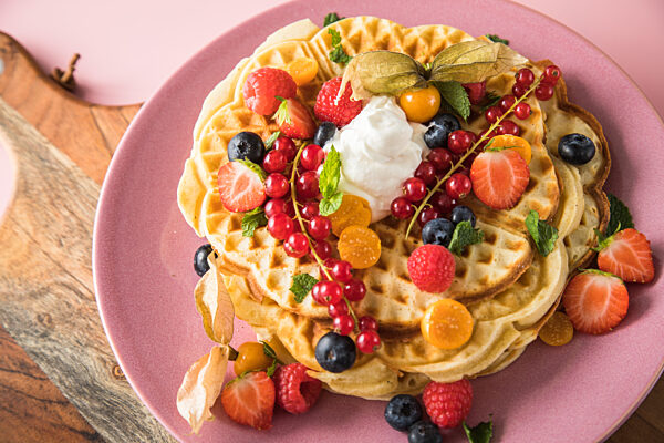 Suesse Waffeln
