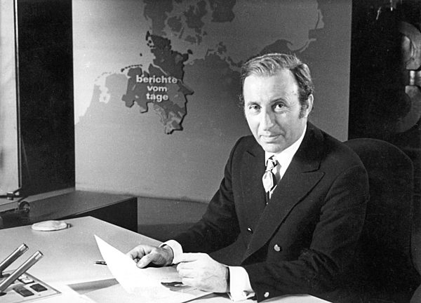 Chief speaker of the Tagesschau, Köpcke