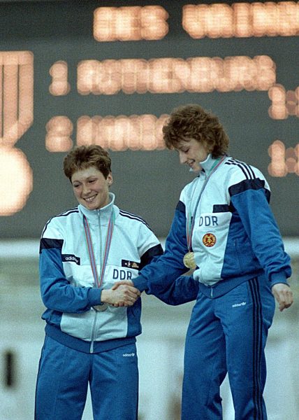 Calgary 1988: Karin Kania und Christa Rothenburger