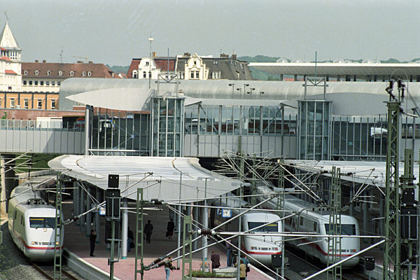 Start des ICE-Verkehrs in Deutschland 1991