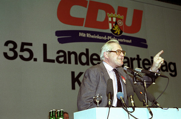 Bernhard Vogel zurückgetreten