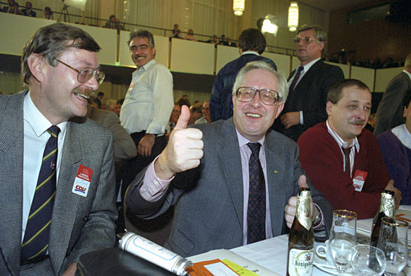 Bernhard Vogel zurückgetreten