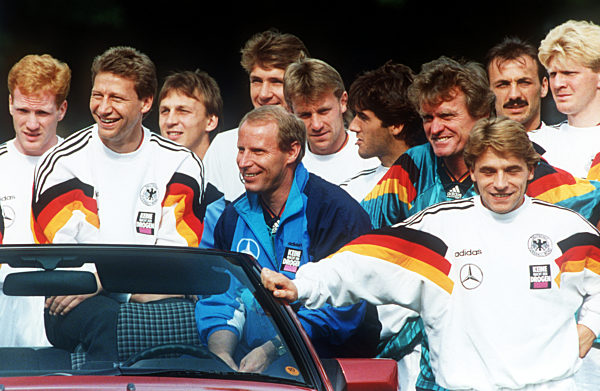 Fußball-EM 1992: Das deutsche Team um Berti Vogts