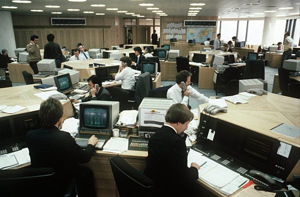 Banks - Department Stock exchange trading