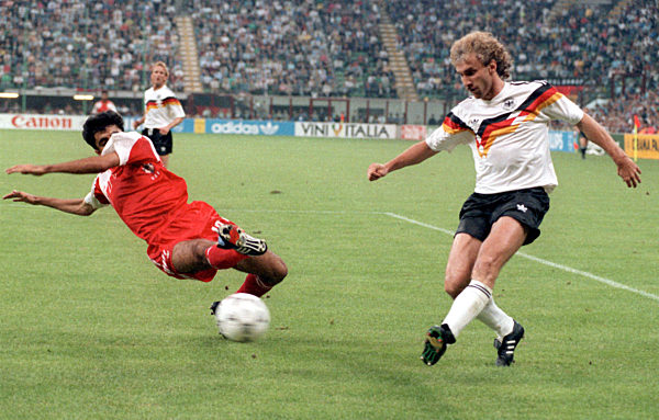 Fußball-WM '90: Deutschland - VA Emirate 5:1