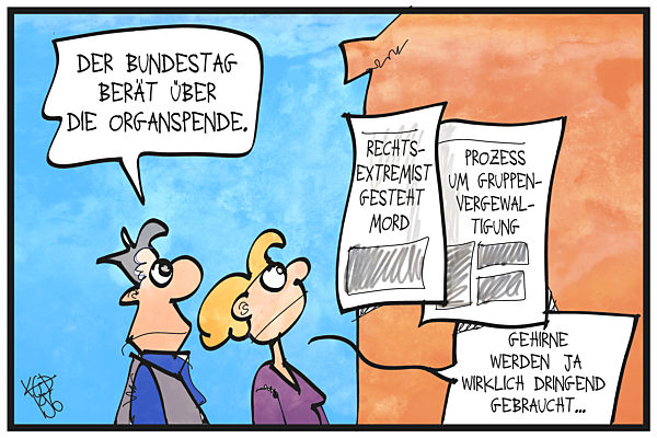 Der Bundestag debattiert über die Organspende