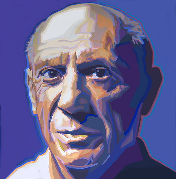Pablo Picasso Künstler Maler Serie Portrait