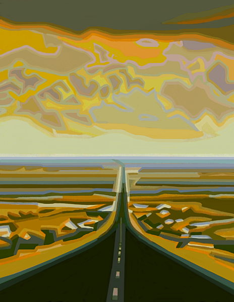 THE ROAD USA Route66 StraĆe Weite