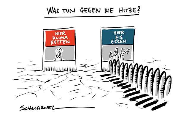 Hitze in Europa : So heiss wie nie