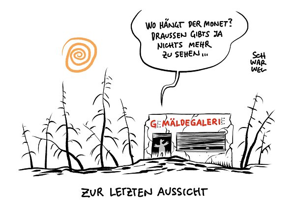 ? Letzte Generation ? : Kartoffelbrei auf Monet-Bild hat wachgeruettelt