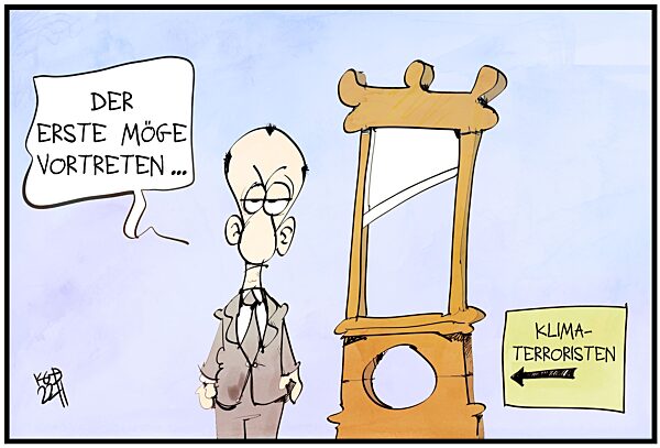 Merz will Strafe fuer Klimaaktivisten