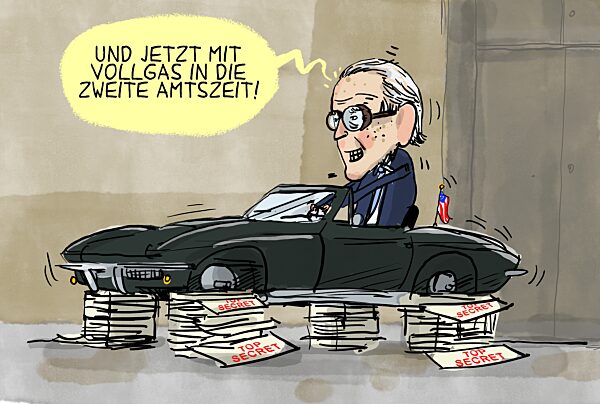 Geheimdokumente in Joe Bidens Garage gefunden