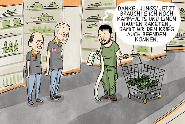 Selenskyj bittet um Kampfjets