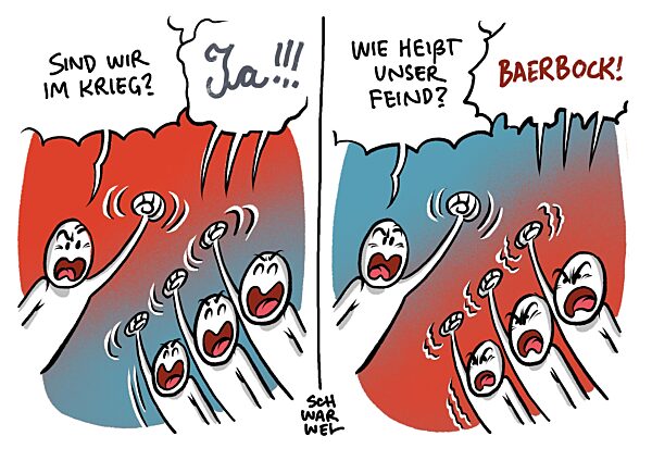 Baerbock hat Russland nicht den Krieg erklaert