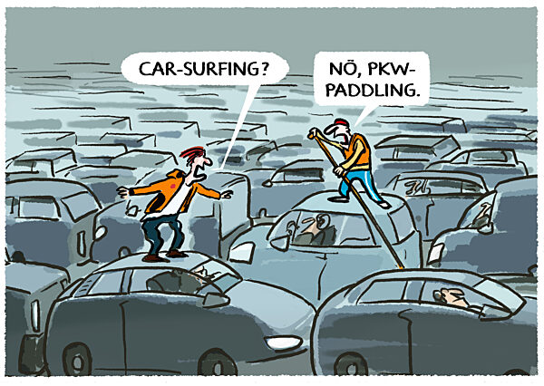 Beschaeftigungen im Stau