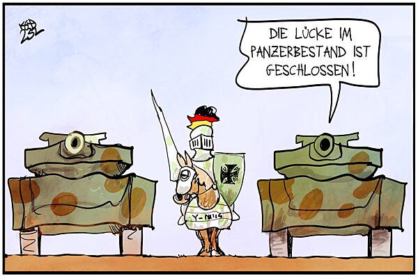 Luecken im Panzerbestand werden geschlossen