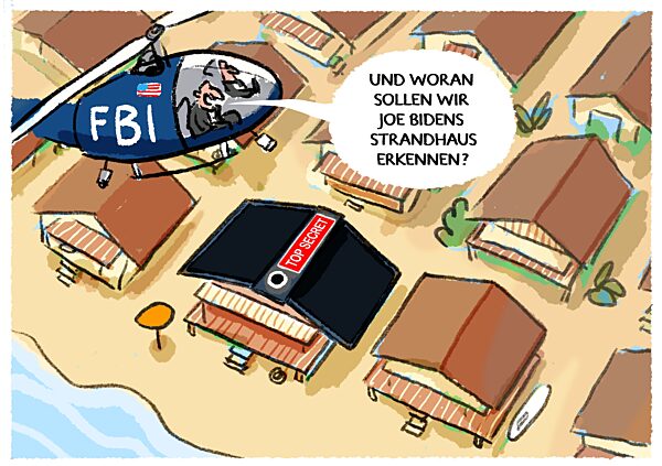 Geheimunterlagen in Joe Bidens Strandhaus