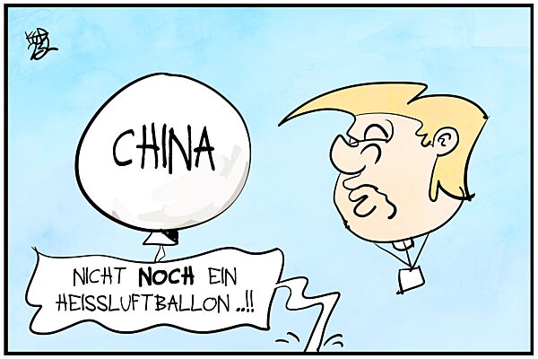 Ballons ueber den USA